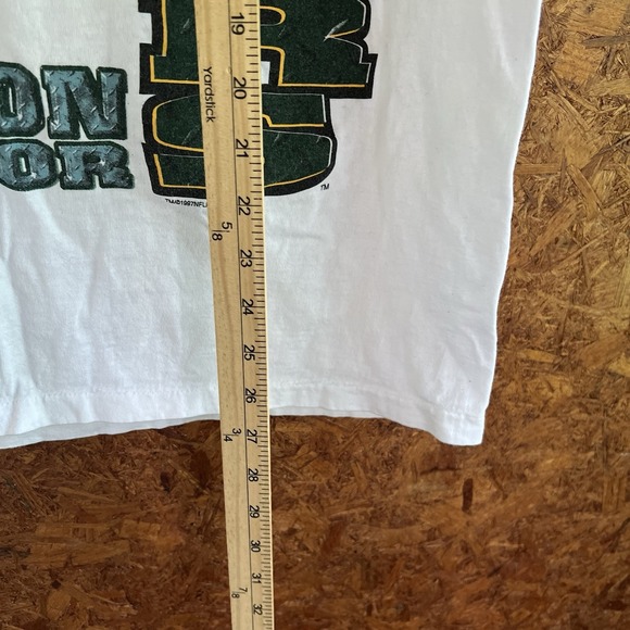 Greenday packers shirt mens medium white vintshe t shirtcollege concepts - Picture 6 of 7